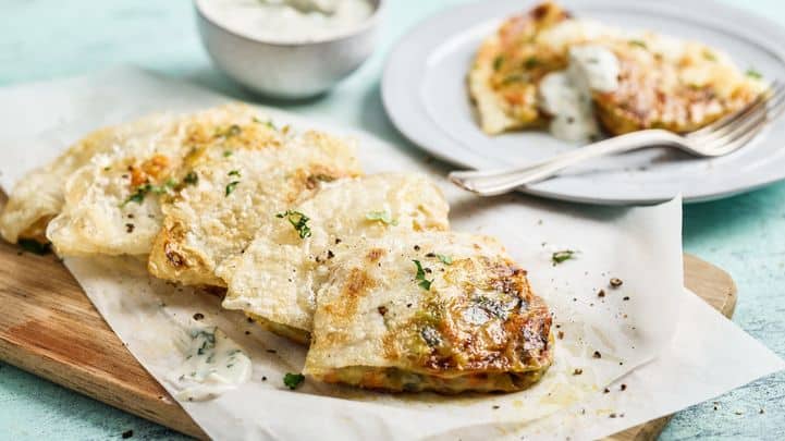 Samosa vegetable bags – gluten-free