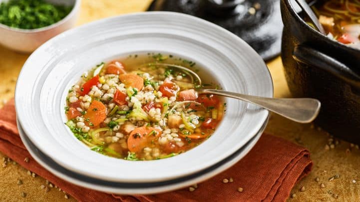 Buckwheat soup – gluten free