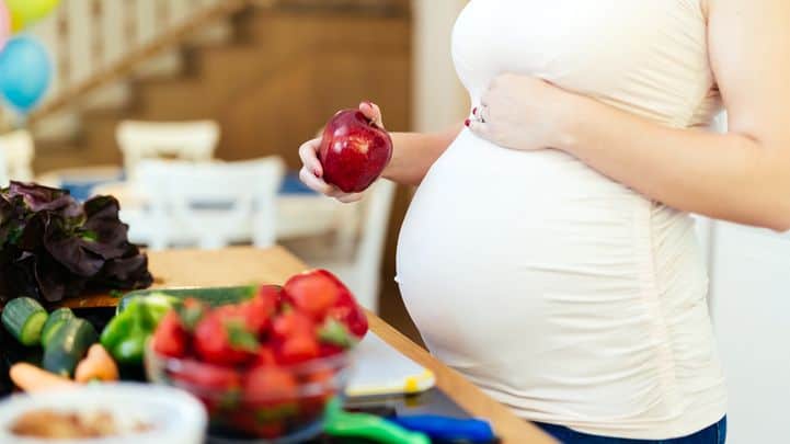 Dietary fiber during pregnancy