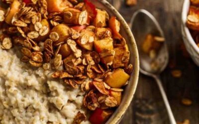 Porridge with apple